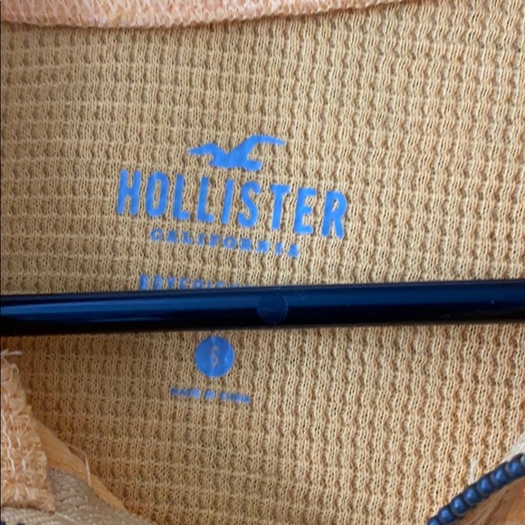 Canary yellow cropped sweater - Picture 4 of 4